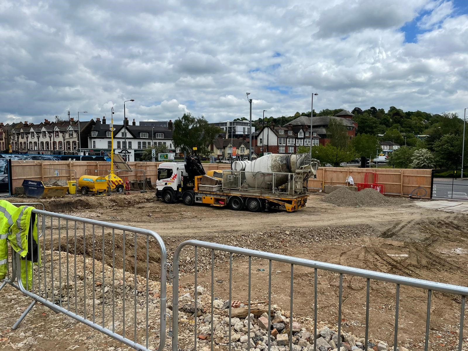 Works Progressing At Purley - London Building Company